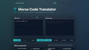morsecode-translator - product for AI Assistants