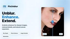 PixUnblur - product for AI Assistants